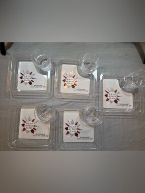 Disney 2019 Food and Wine Clear Plastic Snack Tray with Cup Holder